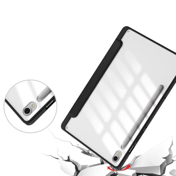 Tech-Protect - Tech-Protect Galaxy Tab S9 FE Fodral med plats för pennna - Svart