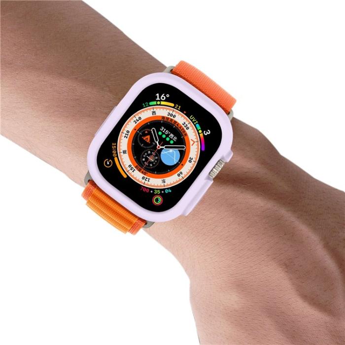OEM - Apple Watch Ultra (49mm) Skal Candy TPU - Lila