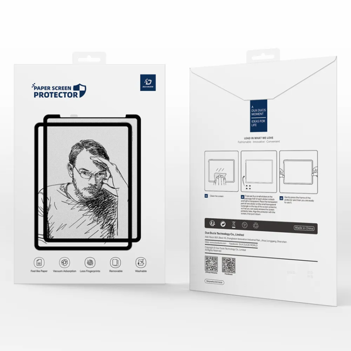 Dux Ducis - Dux Ducis Galaxy Tab S10 FE Plus Plastfilm Skärmskydd Naad