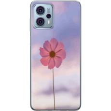 iSecrets - Mobilskal till Motorola Moto G23 med Rosa blomma