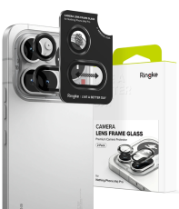 Ringke - [2-Pack] Ringke H&auml;rdat glas Kameraskydd F&ouml;r Nothing Phone 4A Pro - Svart