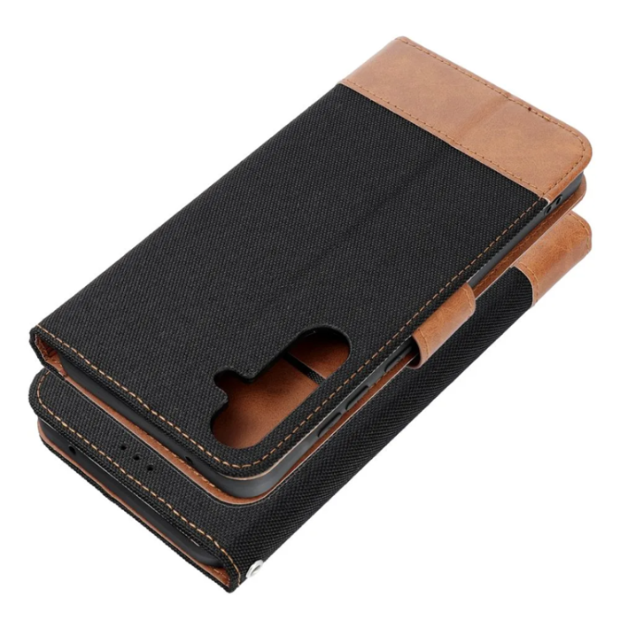 OEM - Xiaomi Redmi Note 14 Pro 4G Plånboksfodral Jeans - Svart