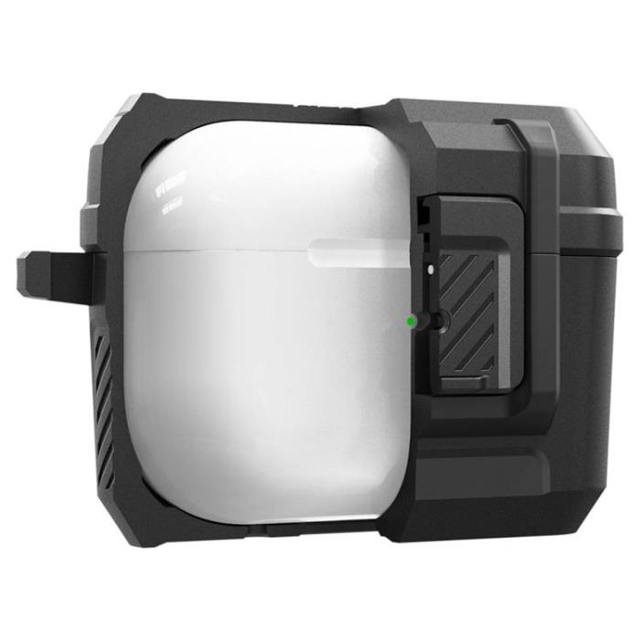 UTGATT - Spigen Airpods Pro 1/2 Skal Lock Fit - Svart