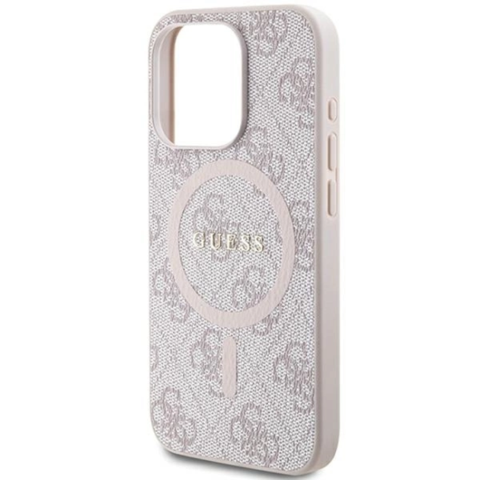 Guess - Guess iPhone 13/13 Pro Mobilskal Magsafe Collection - Rosa