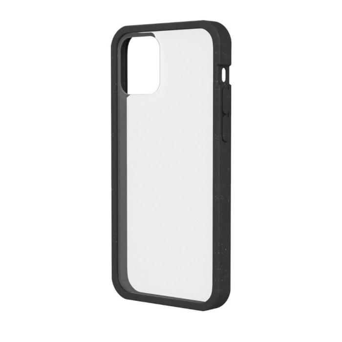 Pela - Pela Clear Skal Miljövänligt iPhone 12 & 12 Pro - Svart