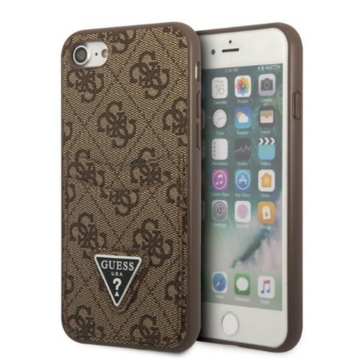 Guess - Guess iPhone 7/8/SE (2020/2022) Mobilskal Card Triangle