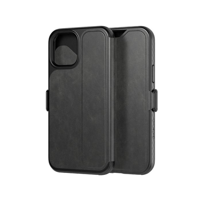 UTGATT1 - Tech21 Evo Plånboksfodral iPhone 12 Mini - Svart