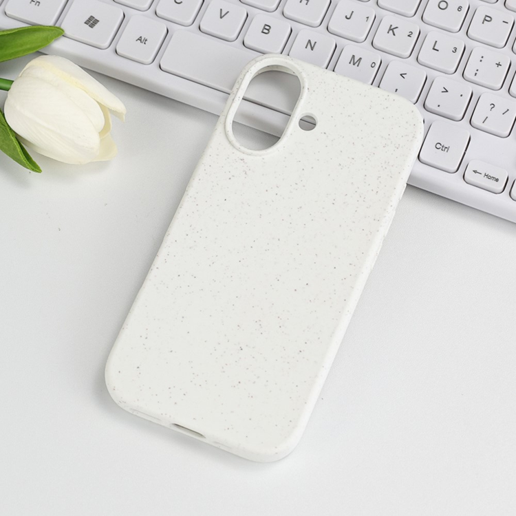 iPhone 17 Mobiskal Biodegradable Wheat Straw+TPU - Beige | 2353 | AlltMobil