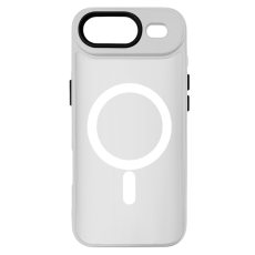A-One Brand - iPhone 17 Air Mobilskal MagSafe Skin Touch - Transparent Vit