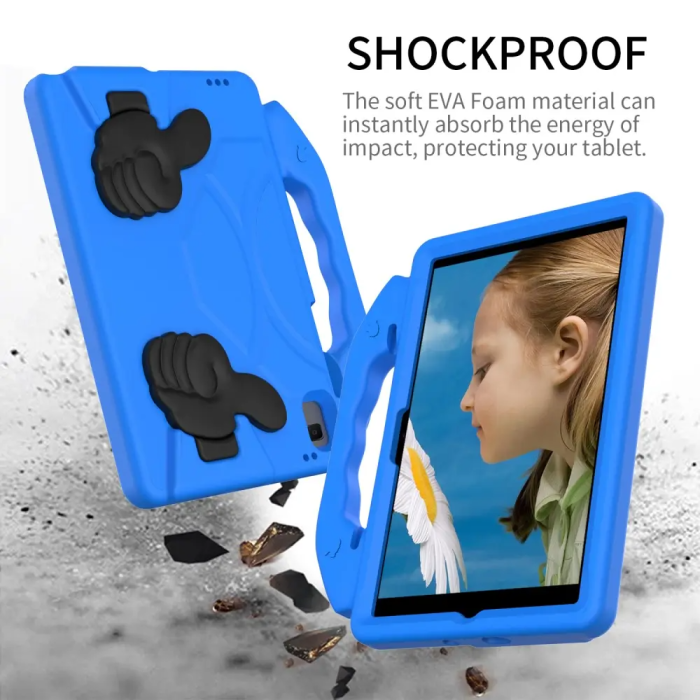 Taltech - Galaxy Tab A8 10.5 2021 Skal Kickstand - Blå
