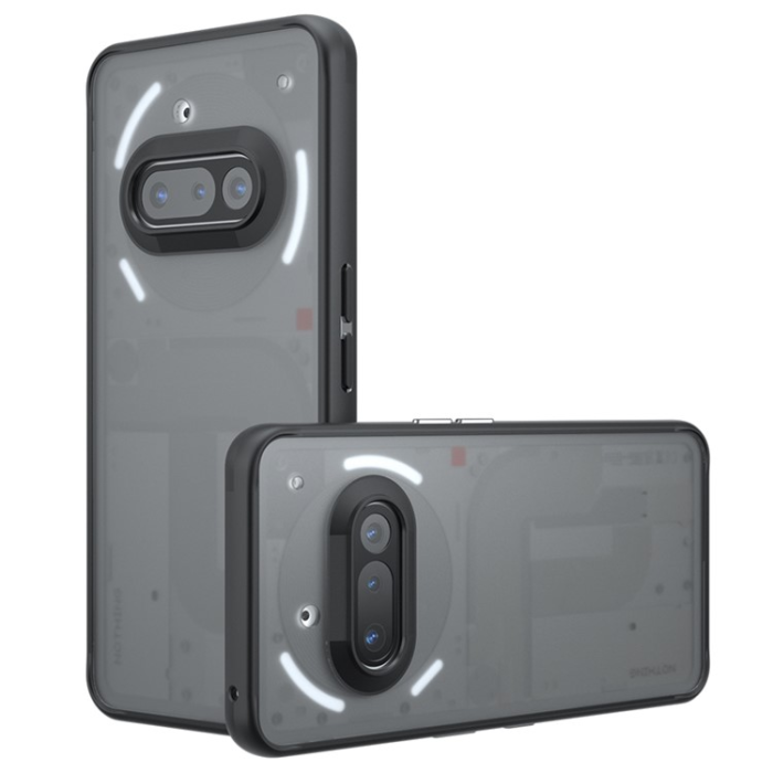 A-One Brand - Nothing Phone (3a) Mobilskal Matte Drop Proof - Svart