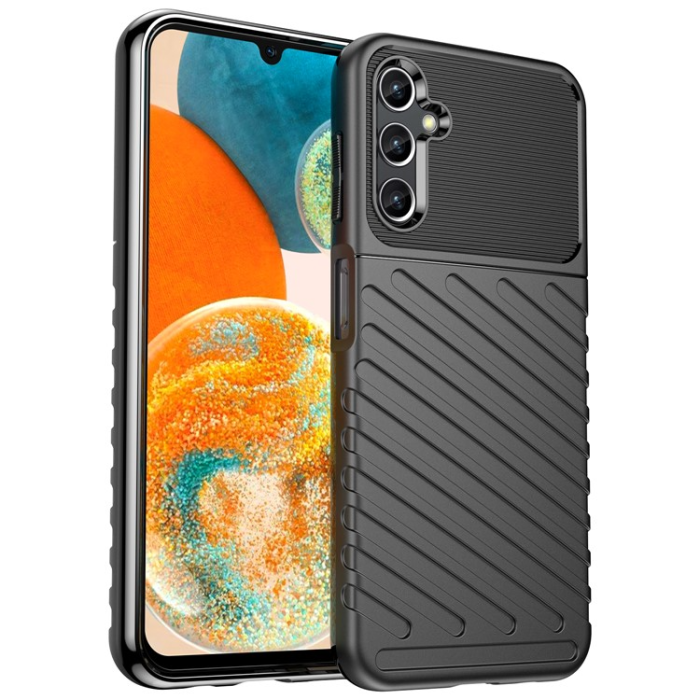 OEM - Galaxy A14 5G/4G Mobilskal Thunder Twill - Svart
