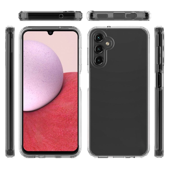 A-One Brand - Galaxy A14 5G/4G Mobilskal Acrylic TPU Anti-Yellowing - Clear