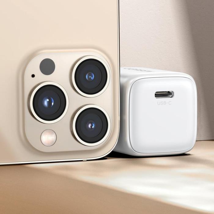 Ugreen - Ugreen GaN Väggladdare USB-C 20W Nexode Mini - Vit