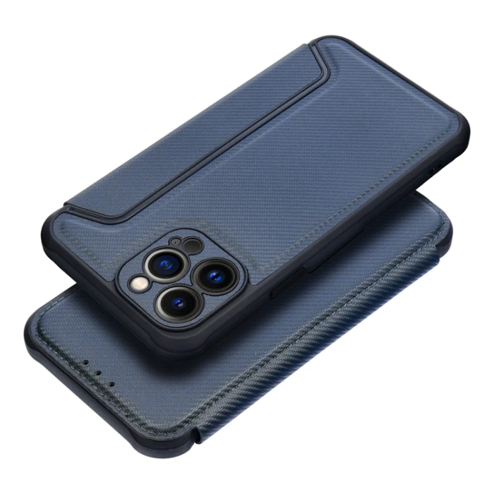 OEM - iPhone 16 Plus Plånboksfodral Razor - Blå