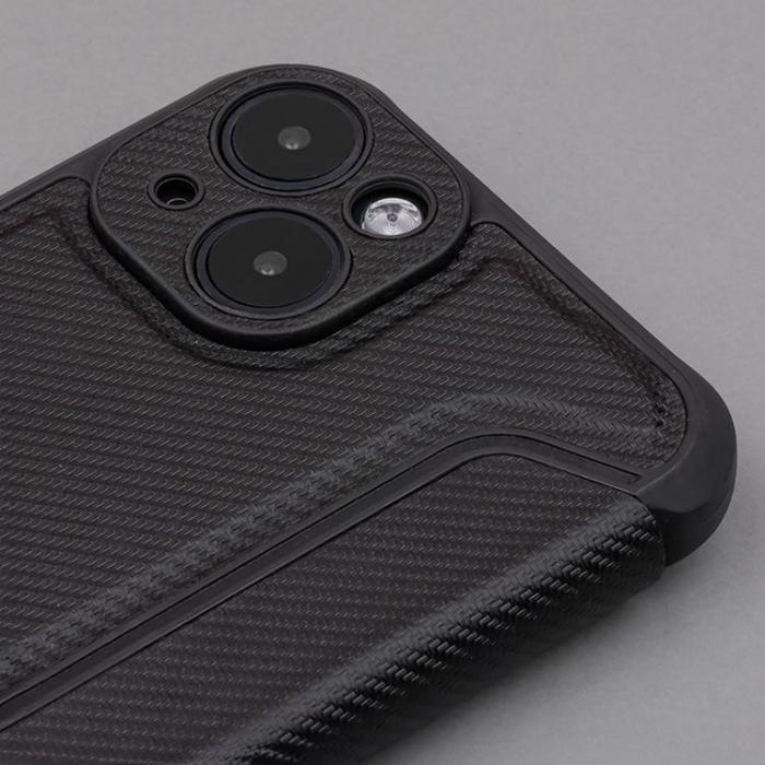 OEM - Xiaomi Redmi 13C 4G Plånboksfodral Smart Carbon - Svart