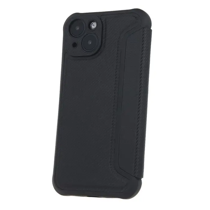 OEM - Xiaomi Redmi Note 13 5G Plånboksfodral Smart Carbon - Svart