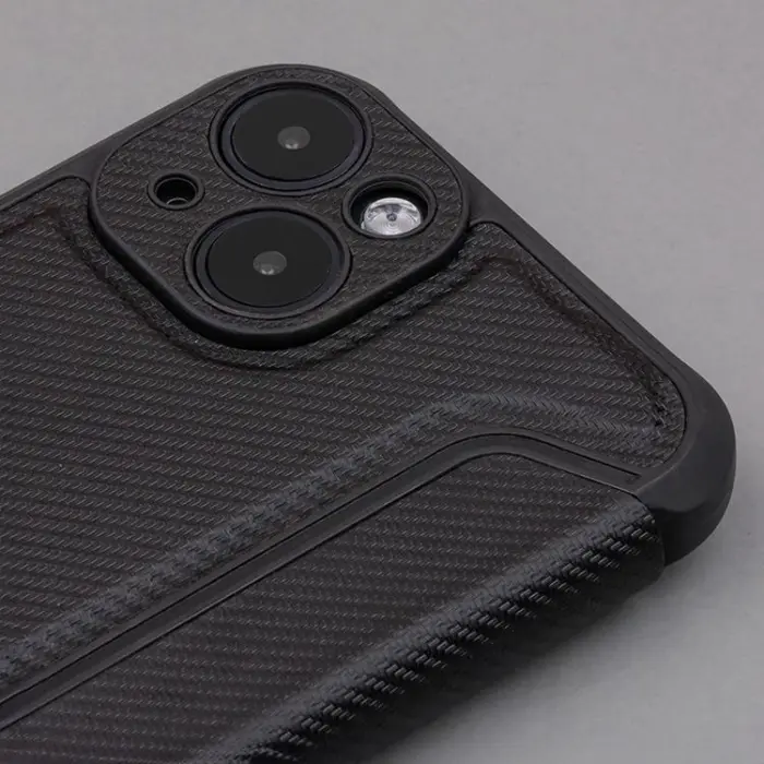 OEM - Xiaomi Redmi Note 13 5G Plånboksfodral Smart Carbon - Svart