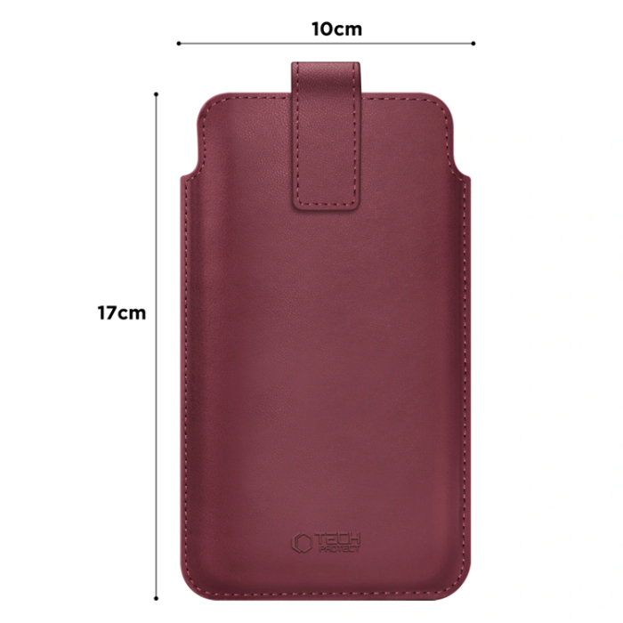 Tech-Protect - Tech-Protect Universell Fodral 6.0 - 6.9 tum - Mulberry