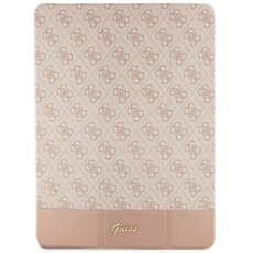 UTGATT - Guess iPad 10.9 (2022) Fodral 4G Stripe Allover - Rosa
