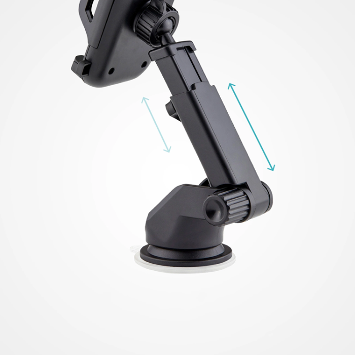 SBS - SBS Mobilhållare Instrumentbrädan Med Suction Cup - Svart