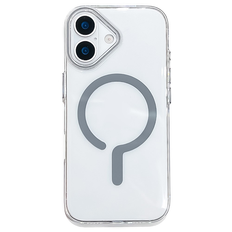 iPhone 17 Mobilskal MagSafe TPU + PC - Titanium Grå | 2353 | AlltMobil