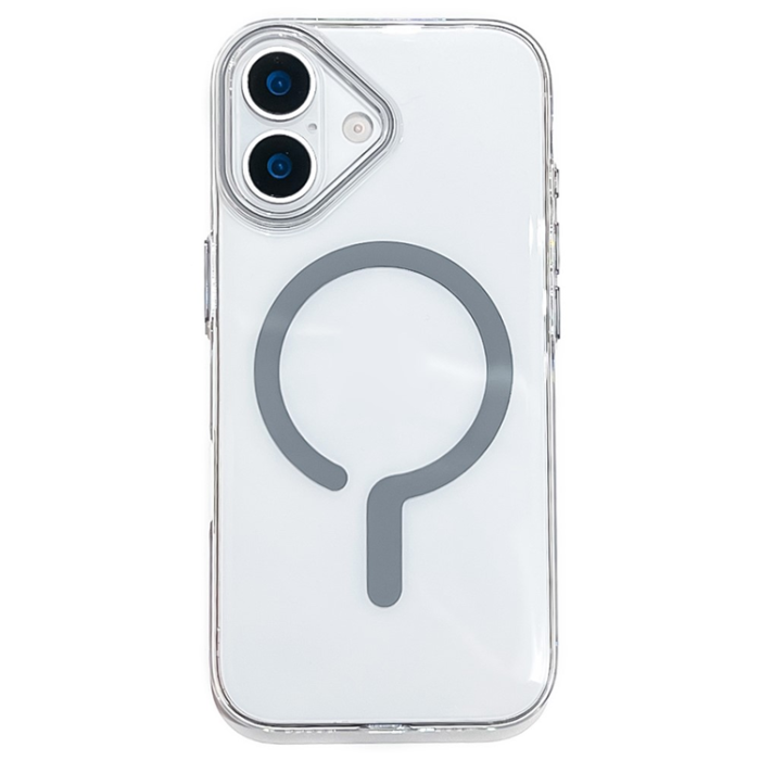 A-One Brand - iPhone 17 Mobilskal MagSafe TPU + PC - Titanium Grå