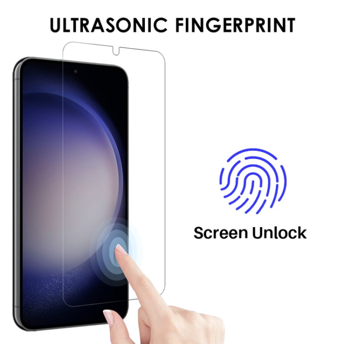 Boom of Sweden - [3-PACK] BOOM Galaxy S23 Plus Skal Kameralinsskydd UV Härdat glas - Clear