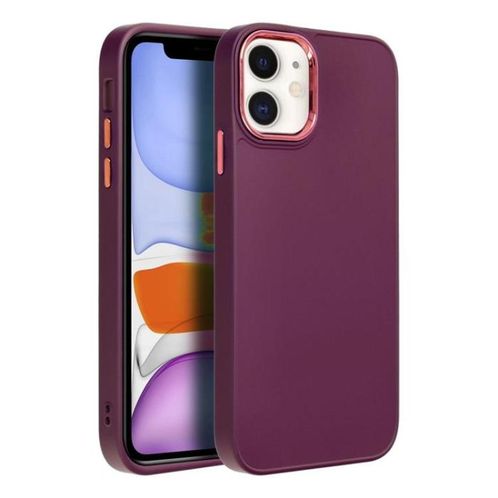 OEM - iPhone 11 Mobilskal Frame - Lila
