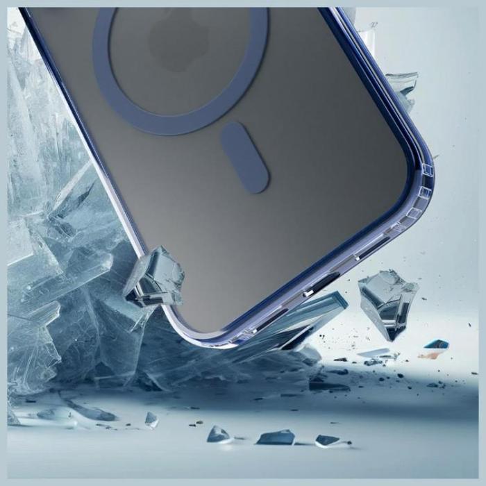3MK - 3MK iPhone 17 Mobilskal MagSafe Frosty - Blå