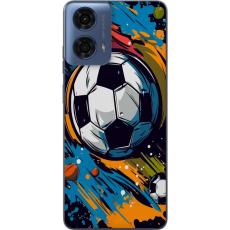 iSecrets - Mobilskal till Motorola Moto G04 med Fotbollar