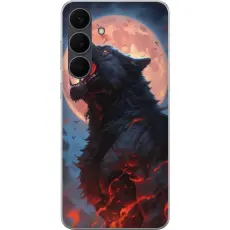 Gustaf - Mobilskal till Samsung Galaxy S25 FE med Ylande varg