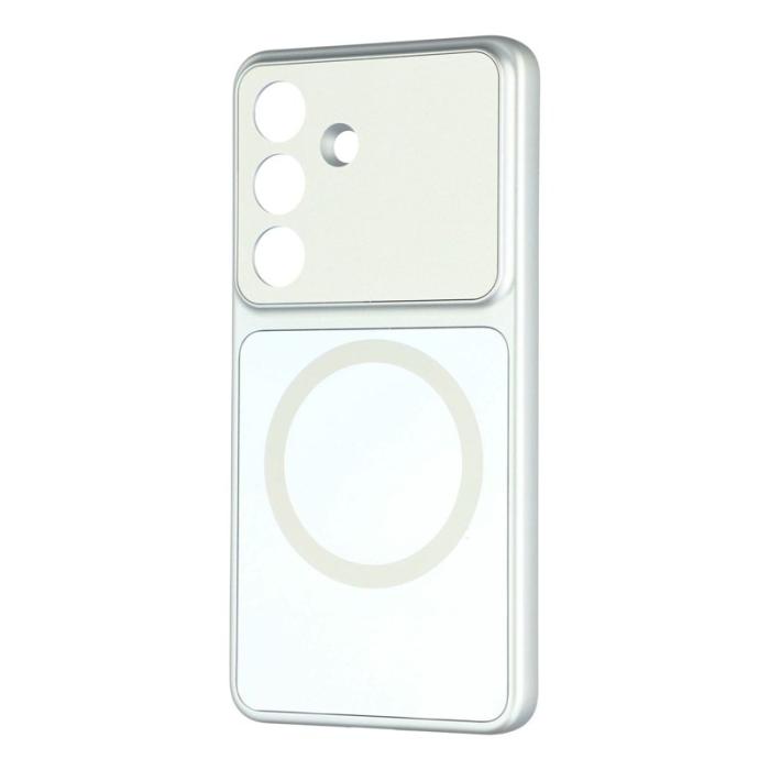 OEM - Mobilskal för Samsung Galaxy S26 Magnetiskt PC - Titan Silver