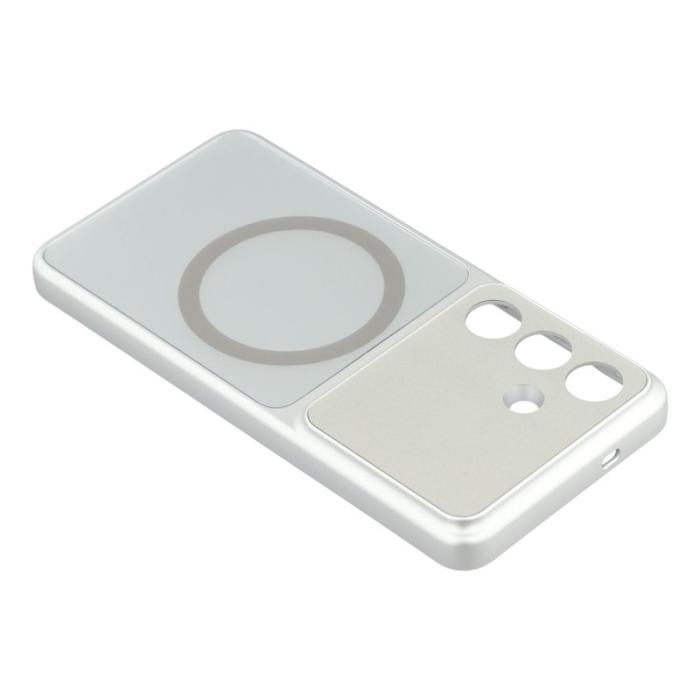 OEM - Mobilskal för Samsung Galaxy S26 Magnetiskt PC - Titan Silver