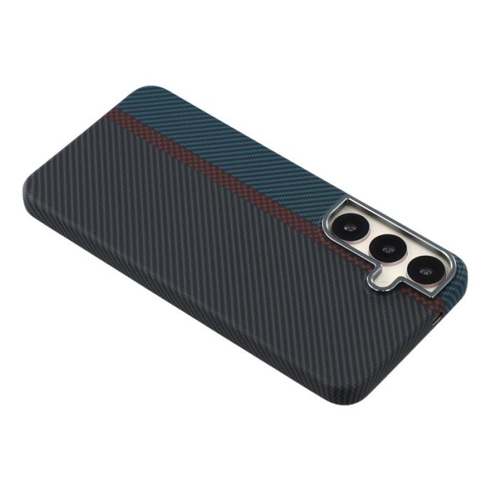 OEM - Mobilskal för Samsung Galaxy S26 Magnetiskt PC + TPU - Blå ränder