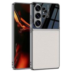 GKK - GKK Mobilskal f&ouml;r Samsung Galaxy S26 Ultra Elektropl&auml;terad PU + TPU - Gr&aring;