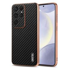 AZNS - AZNS Mobilskal f&ouml;r Samsung Galaxy S26 Ultra Elektropl&auml;terad PU + TPU - Svart