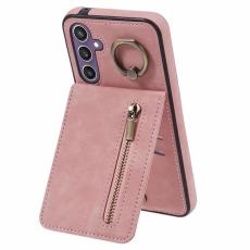 Taltech - Mobilskal till Galaxy S24 Kickstand Korth&aring;llare - Rosa