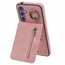 Taltech - Mobilskal till Galaxy S24 Kickstand Korth&aring;llare - Rosa