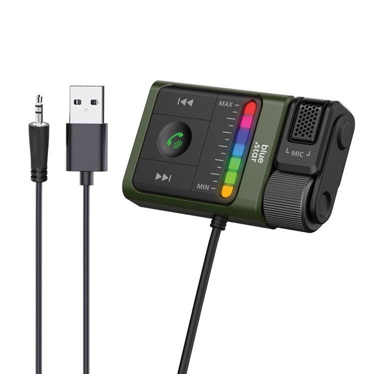 Blue Star FM Sändare Bluetooth Equalizer BT64 - Svart | 2353 | AlltMobil