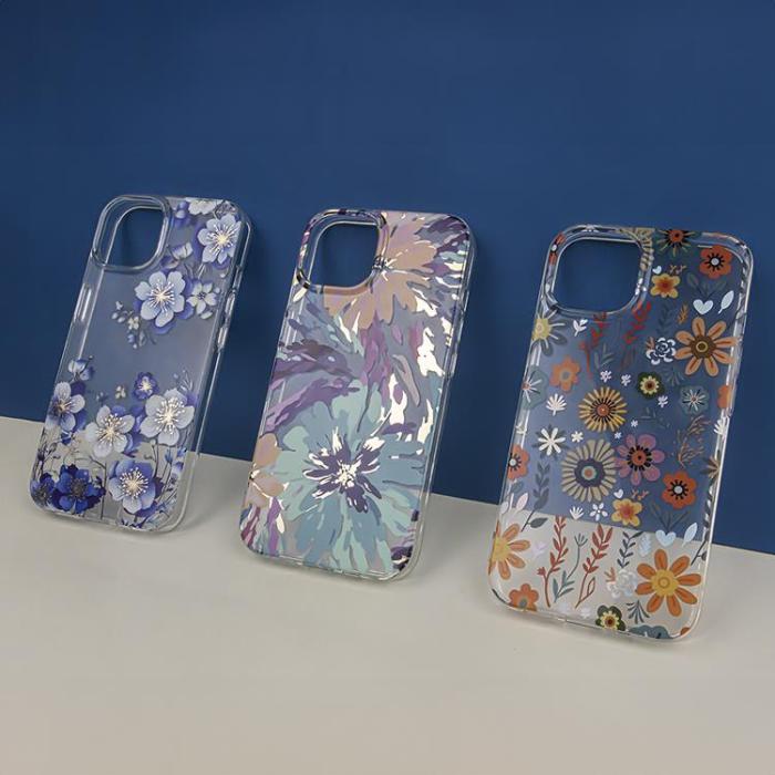 OEM - iPhone 16 Pro Max Mobilskal IMD Print - Floral