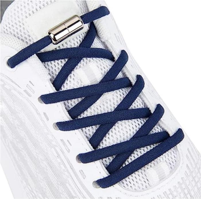 OEM - Elastic Knytfria Skosnören - Marinblå