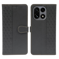 A-One Brand - OnePlus 15 Pl&aring;nboksfodral Clasp Four Leaf Clover L&auml;der