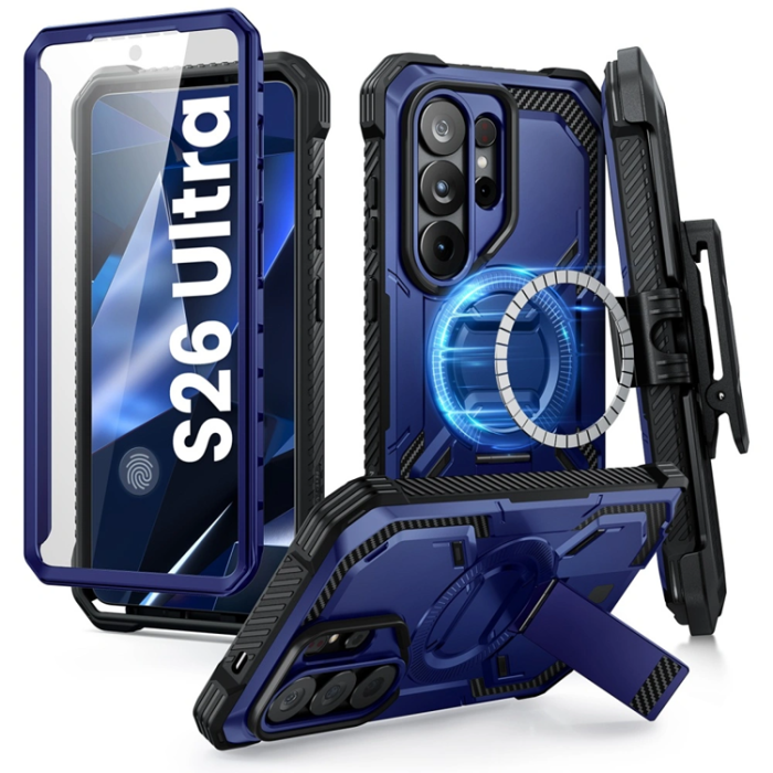 SupCase - SupCase Mobilskal För Galaxy S26 Ultra Magsafe IBLSN Armorbox Clip