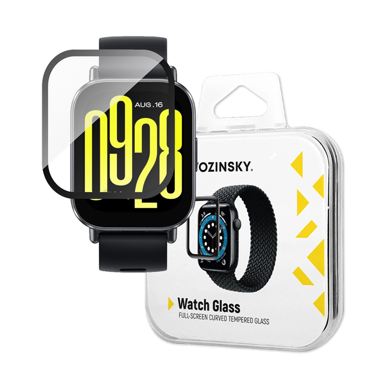 [2-Pack] Wozinsky Redmi Watch 4 Härdat glas Skärmskydd Full Glue | 5468 | AlltMobil