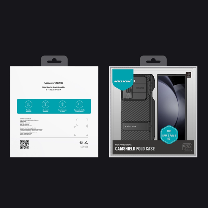 Nillkin - Nillkin Galaxy Z Fold 6 Mobilskal CamShield Fold med Pennhållare