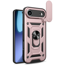 Amorus - AMORUS iPhone Air Mobilskal Med Kameralinsreglage - Roséguld