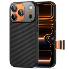 Tech-Protect - Tech-Protect iPhone 17 Pro Mobilskal Magsafe Kevlar Aramid - Svart