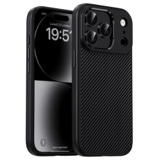 iPaky - IPAKY iPhone 17 Pro Max Mobilskal Carbon Fiber - Svart