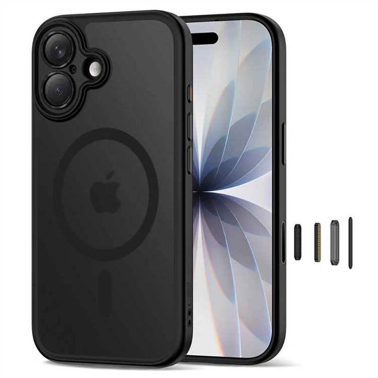 Tech-Protect iPhone 17 Mobilskal Magsafe Peak - Matte Svart | 2353 | AlltMobil